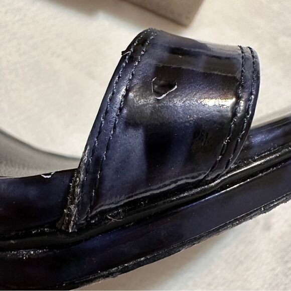 Donald Pliner Patent Leather
Electric Ankle Cuff Sandal/Heel Shoe
Stiletto sz:8M - Picture 9 of 14